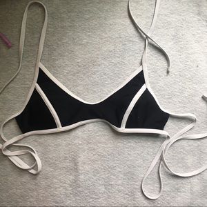 Target brand Black bikini top